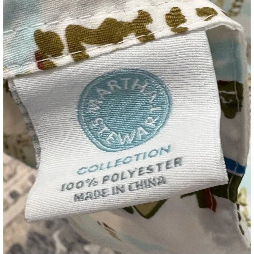 Martha Stewart Christmas  Winter Wonderland Throw Comforter